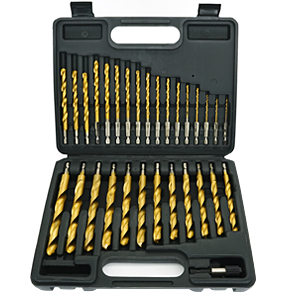 30PCS Hex Shank Twist Drill Bit Set